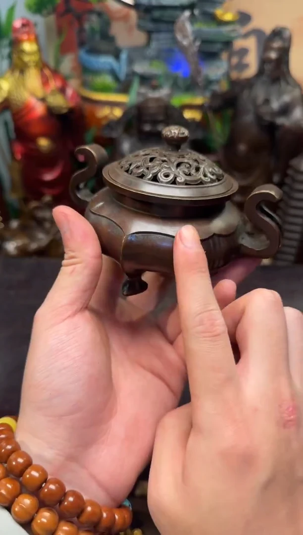 潼潼古铜只卖真铜！（海棠炉）