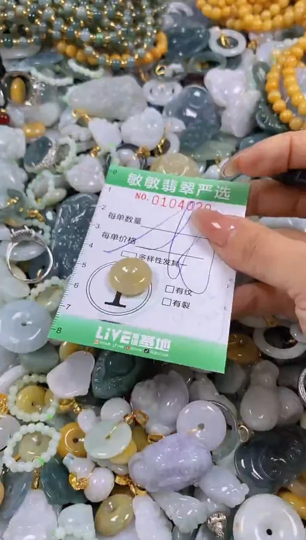 【闪购商品】翡翠颈饰未镶嵌闪购0104020多样性发其一