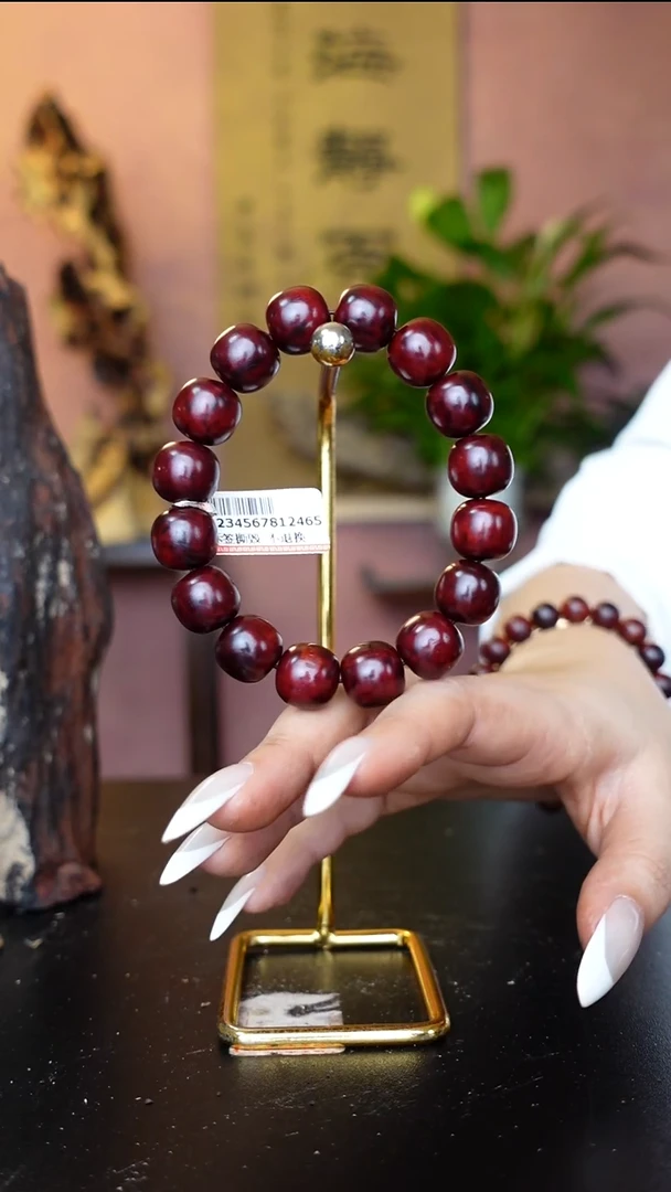降真香手串/手链海南红降1314高货土埋黄油芝麻点沉水