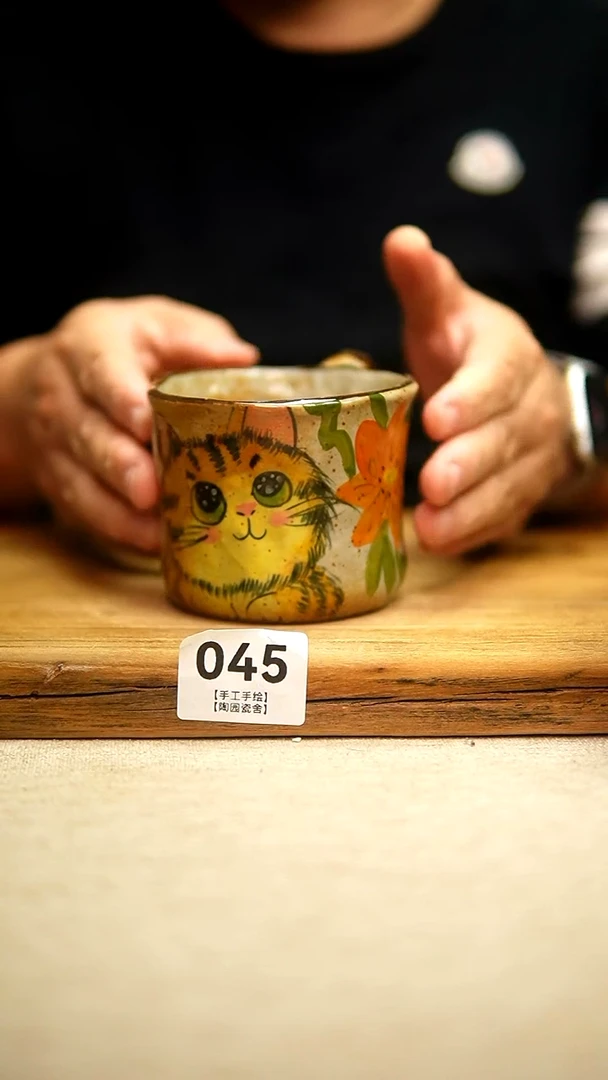 @@陶园瓷舍@@纯手工手绘@高温釉下彩