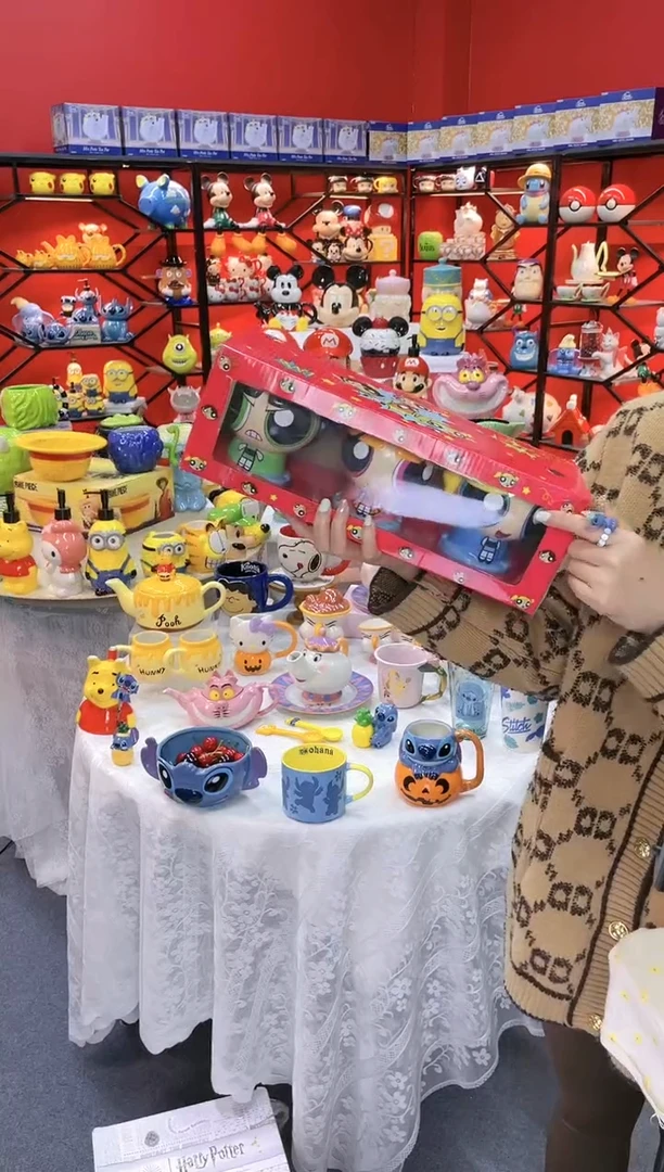 【闪购商品】.@@飞天小女警陶瓷杯