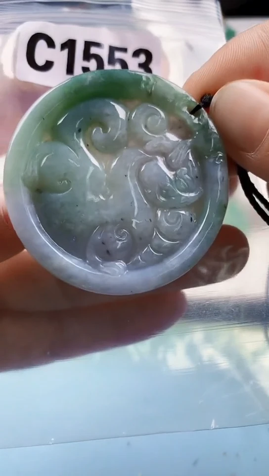翡翠未镶嵌颈饰天然翡翠吊坠挂件