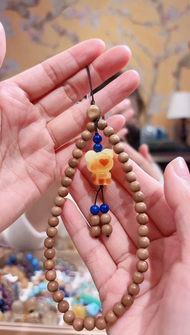 手串蜜蜡未镶嵌设计款手串