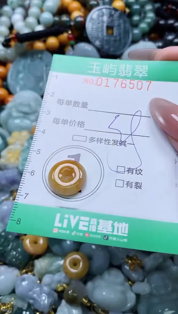 翡翠未镶嵌颈饰闪购0176507