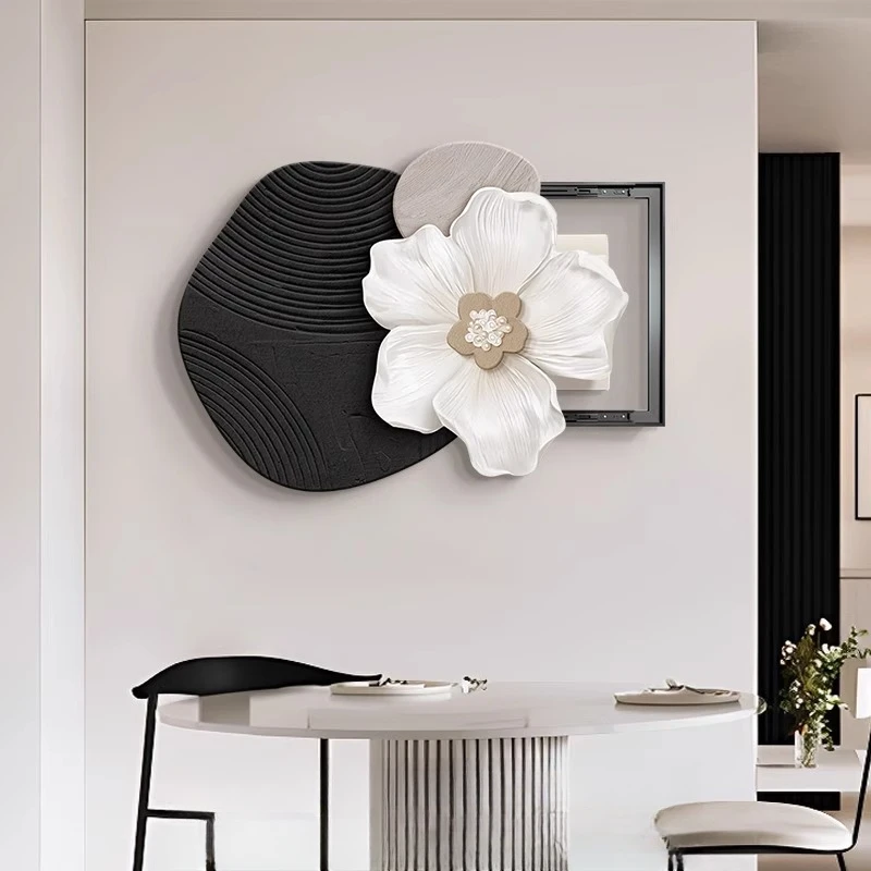 极简风电表箱装饰画配电箱遮挡挂画电表箱挂画2025最新款高级感