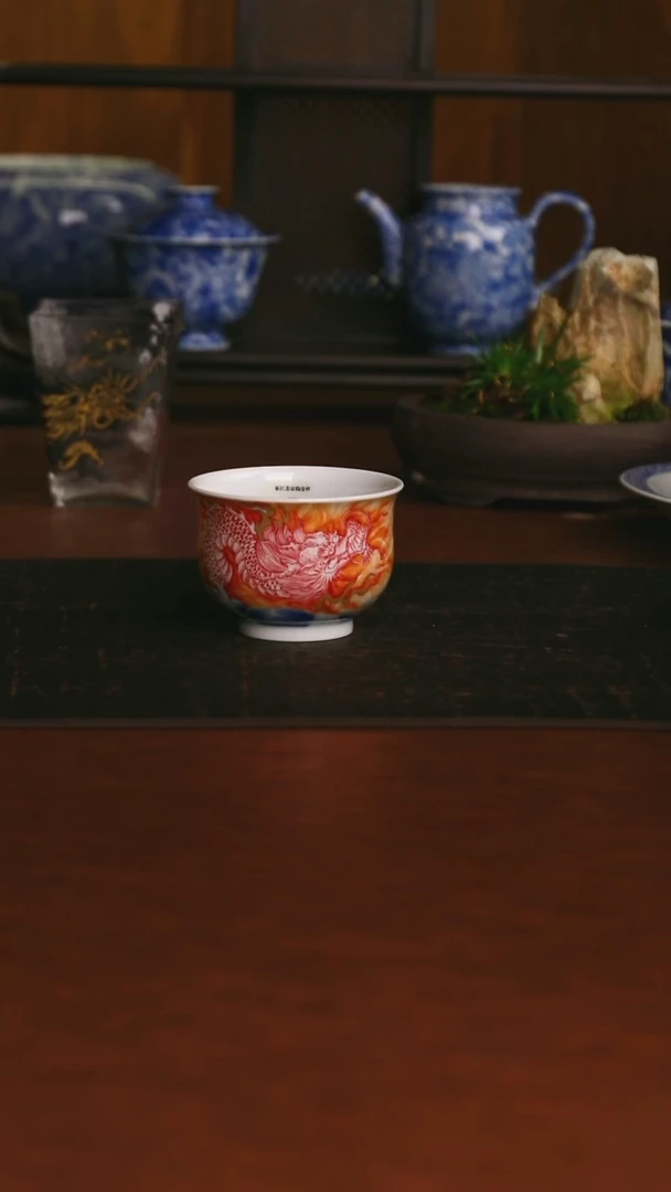 景德镇手工手绘的34