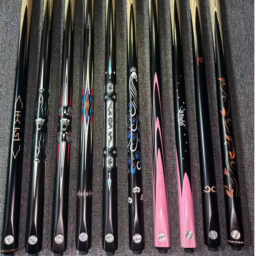 99台球杆小头桌球杆中式八球杆斯诺克球杆台球公杆加美式黑八球杆