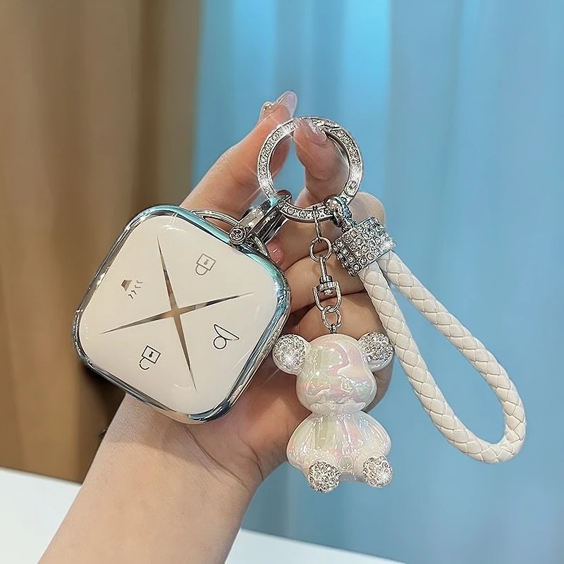 适用别克钥匙套E5蓝牙实体汽车包2025款君越钛立方E4秦享版壳扣女