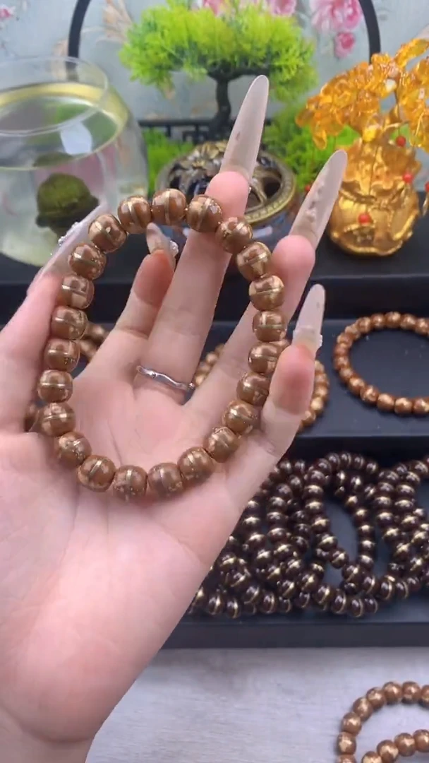 紫金鼠手串紫金鼠一线天二代花皮13号