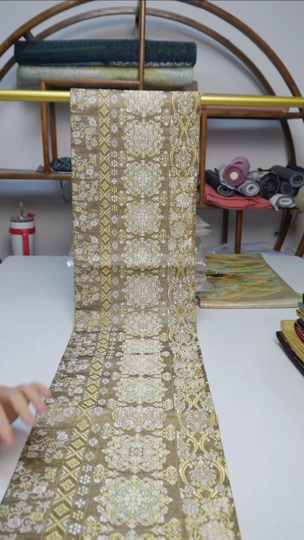织绣70宝相花 宝相花