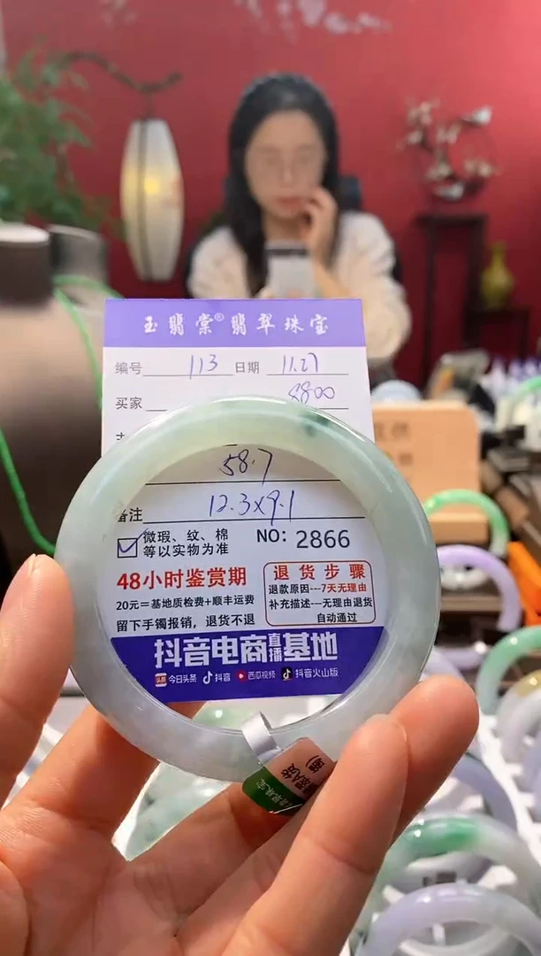 未镶嵌手镯翡翠翡翠113