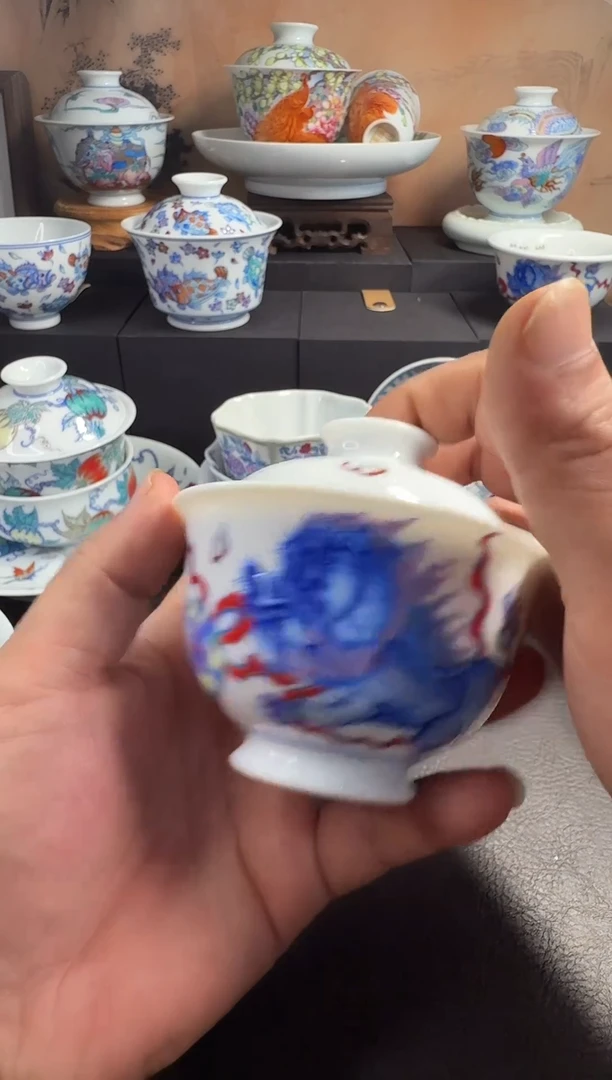景德镇手绘茶器8888