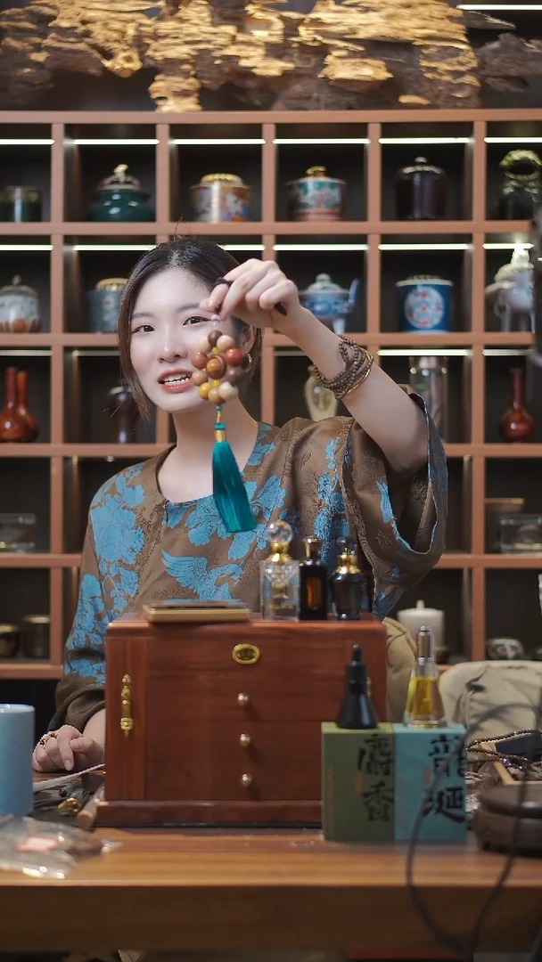 木木雕款时来运转 多宝  原木雕塑件