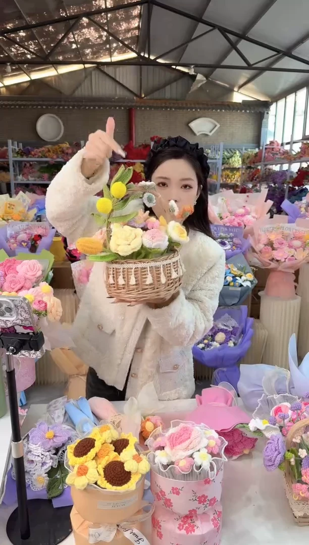 非遗手工花束，孤品清仓！！