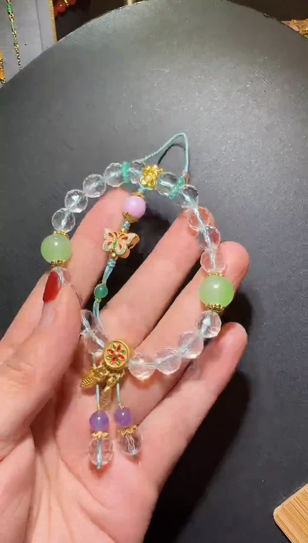 颈饰未镶嵌水晶水晶压襟