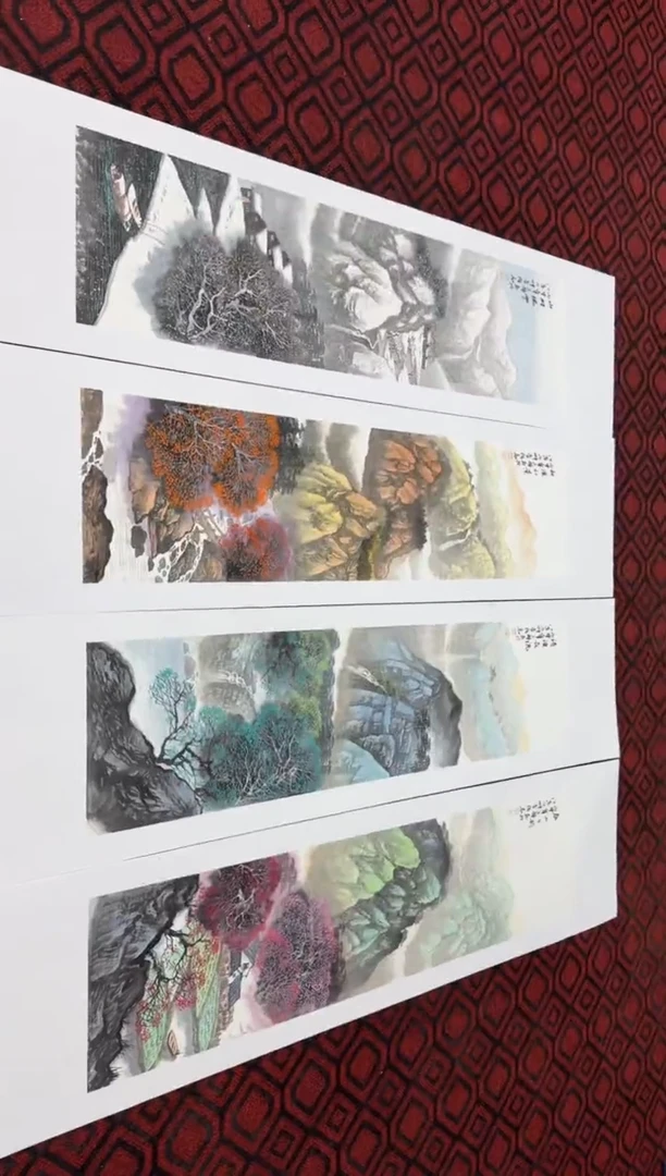 【闪购商品】国画国画绘画山水花鸟