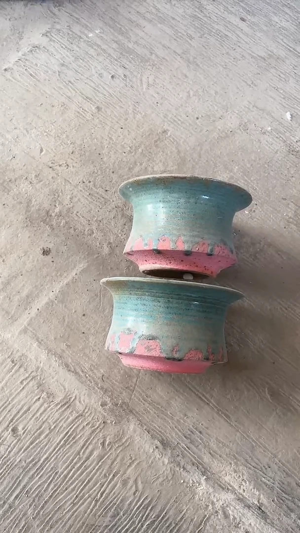 【闪购商品】摆件17-296口10高8微瑕 二个