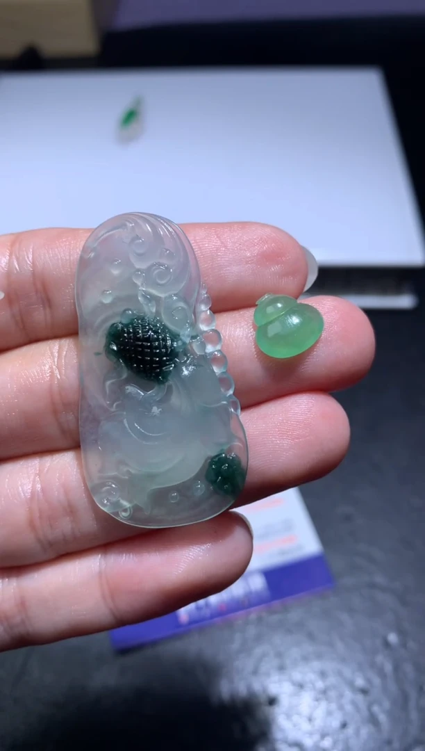 未镶嵌定制翡翠雨*月定金