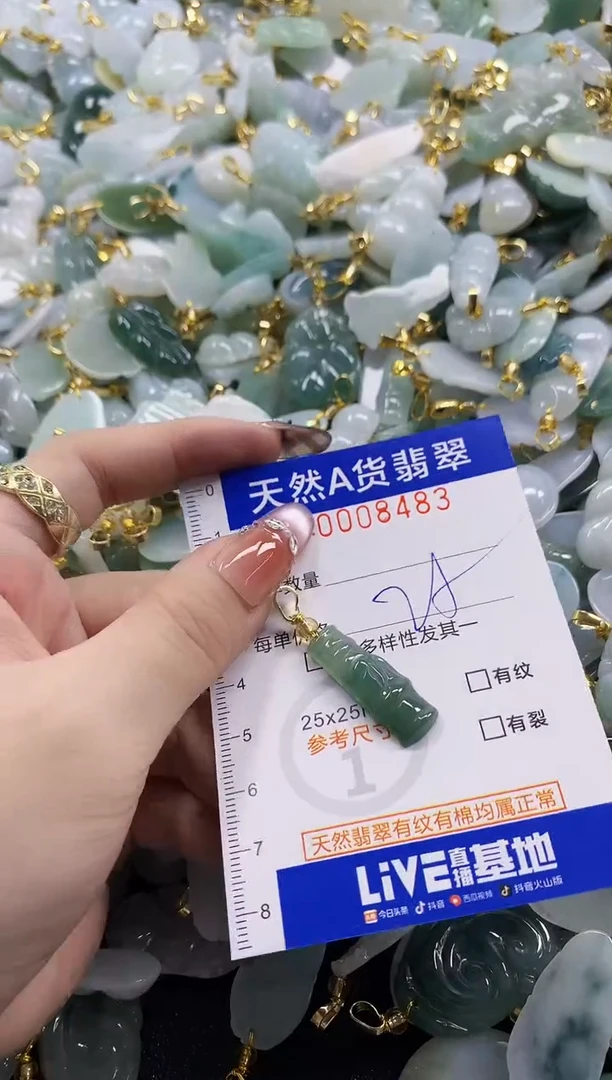 颈饰未镶嵌翡翠天然A货翡翠