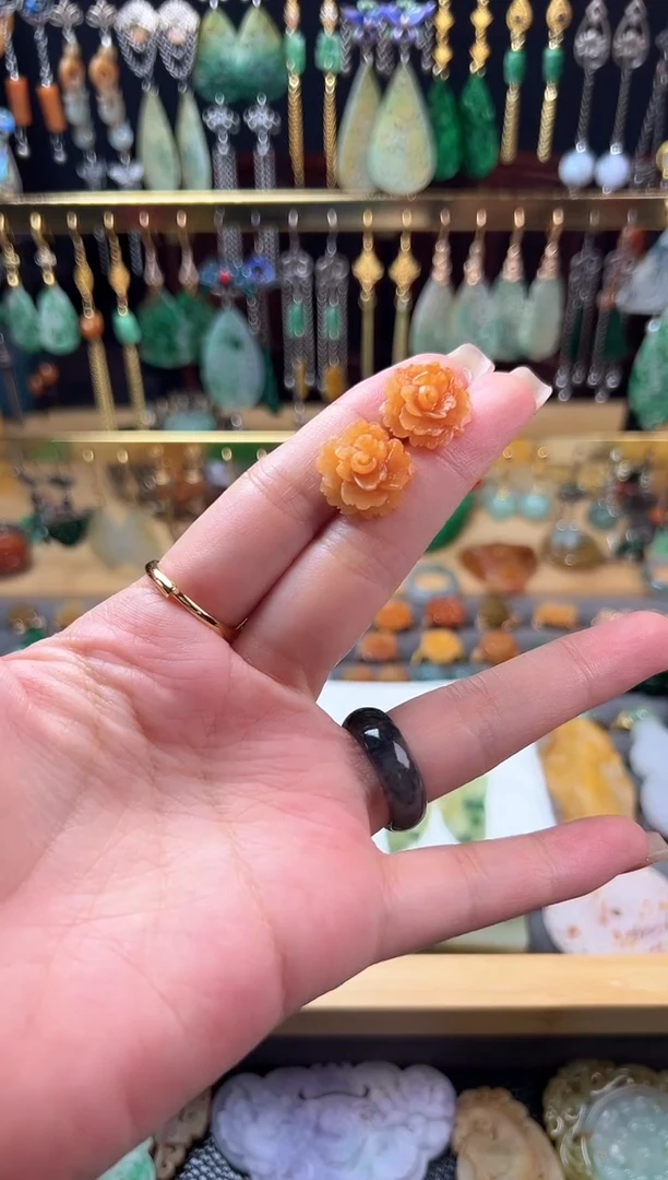 未镶嵌定制翡翠焦*翡翠