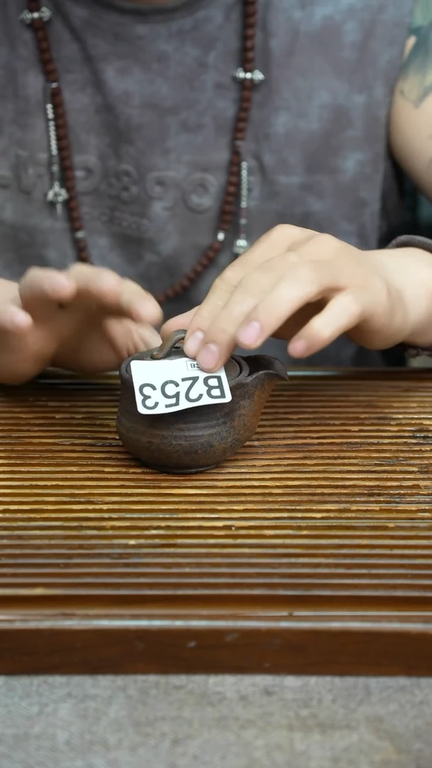 万古烧粗陶手工茶具