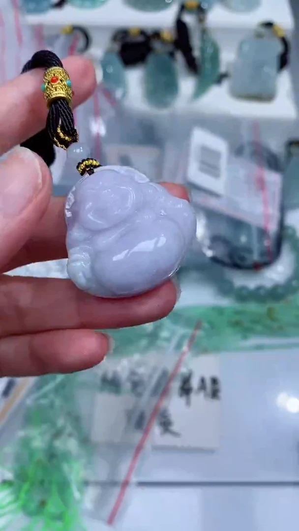 颈饰未镶嵌翡翠吊坠