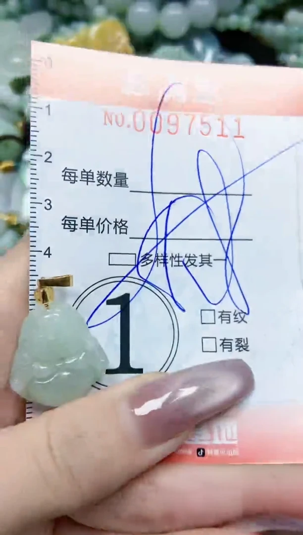 【闪购商品】翡翠颈饰未镶嵌闪购0097511多样性发其一