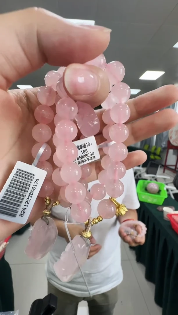 水晶手链未镶嵌ZZ3874 约10mm多样试发一件