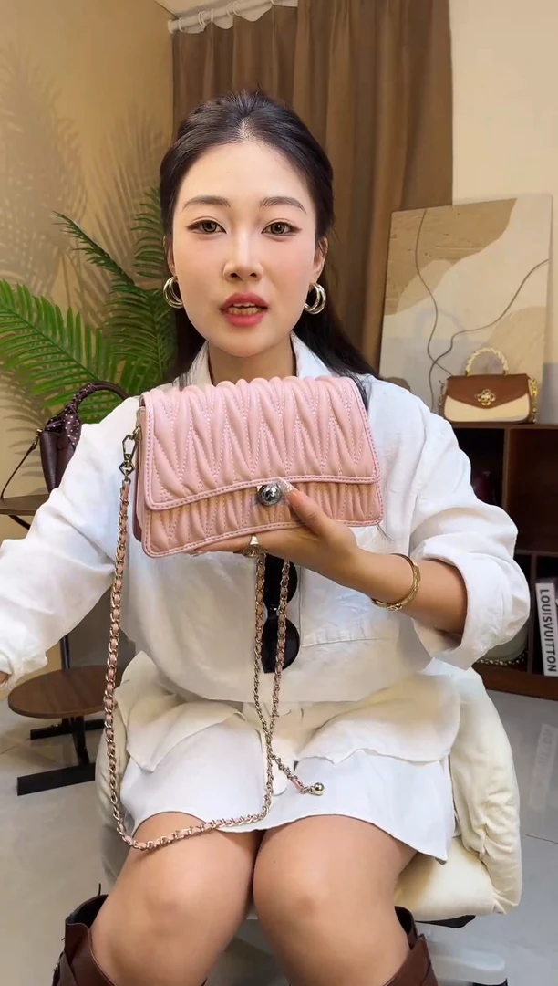 牛皮（革）小众轻奢高级感女包