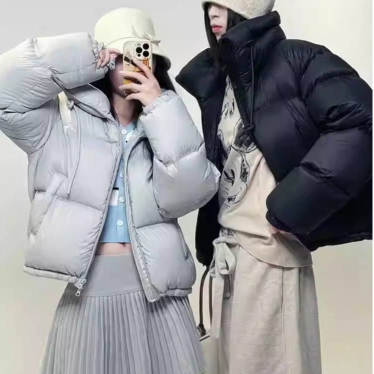 河岸家买手店设计师DONGDONGZHOU宽松永恒泡芙鹅绒服女24秋冬