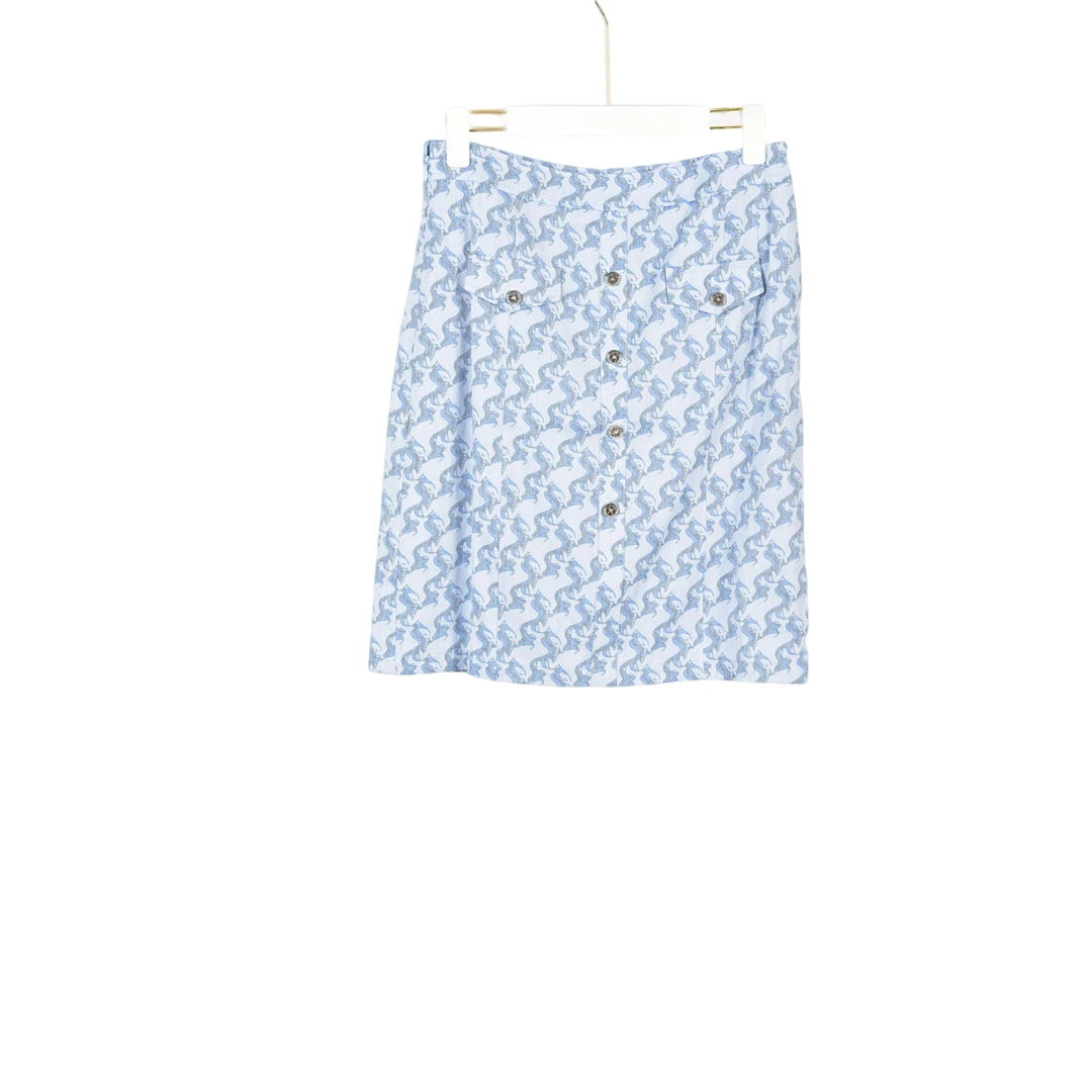 GPF1【专柜捡漏30】时尚女装DQB-半裙6320-牛仔蓝