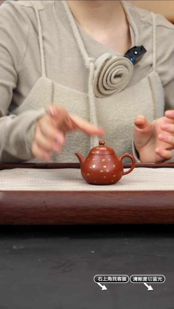 【闪购商品】紫砂茶壶22号90cc朱泥【高梨】