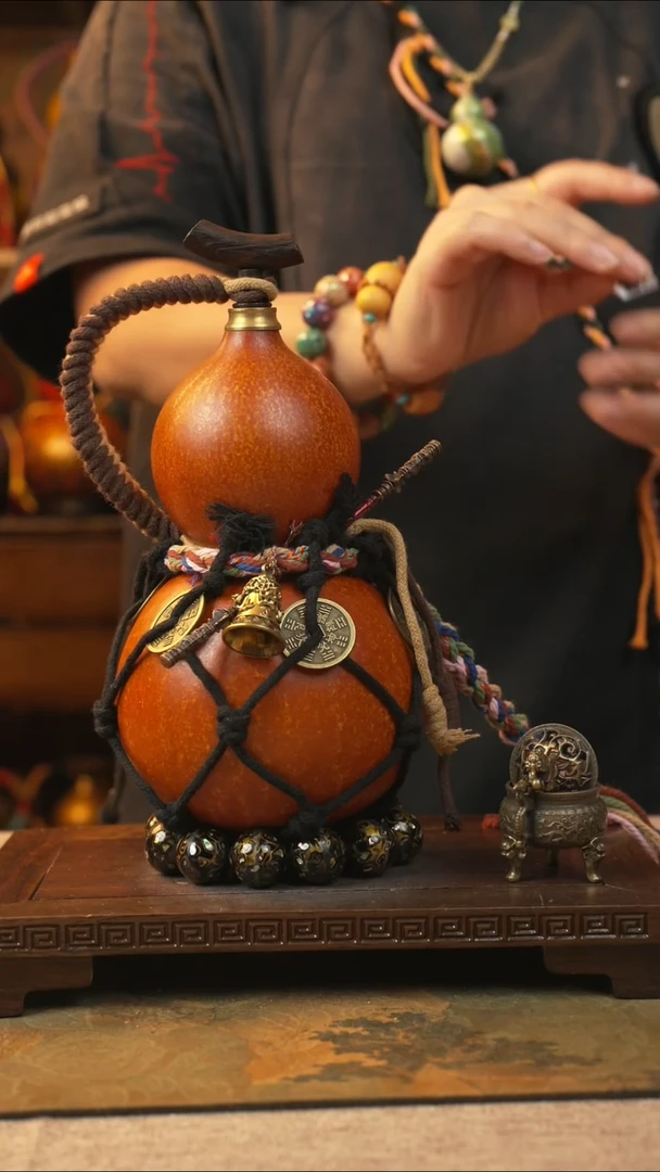 486大漆一物一拍记葫堂出品【不带手串】