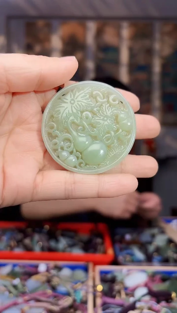 【闪购商品】和田玉挂件未镶嵌拍一发一