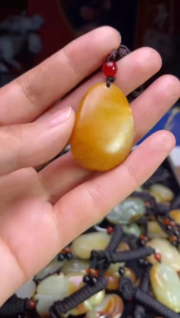 颈饰未镶嵌和田玉123