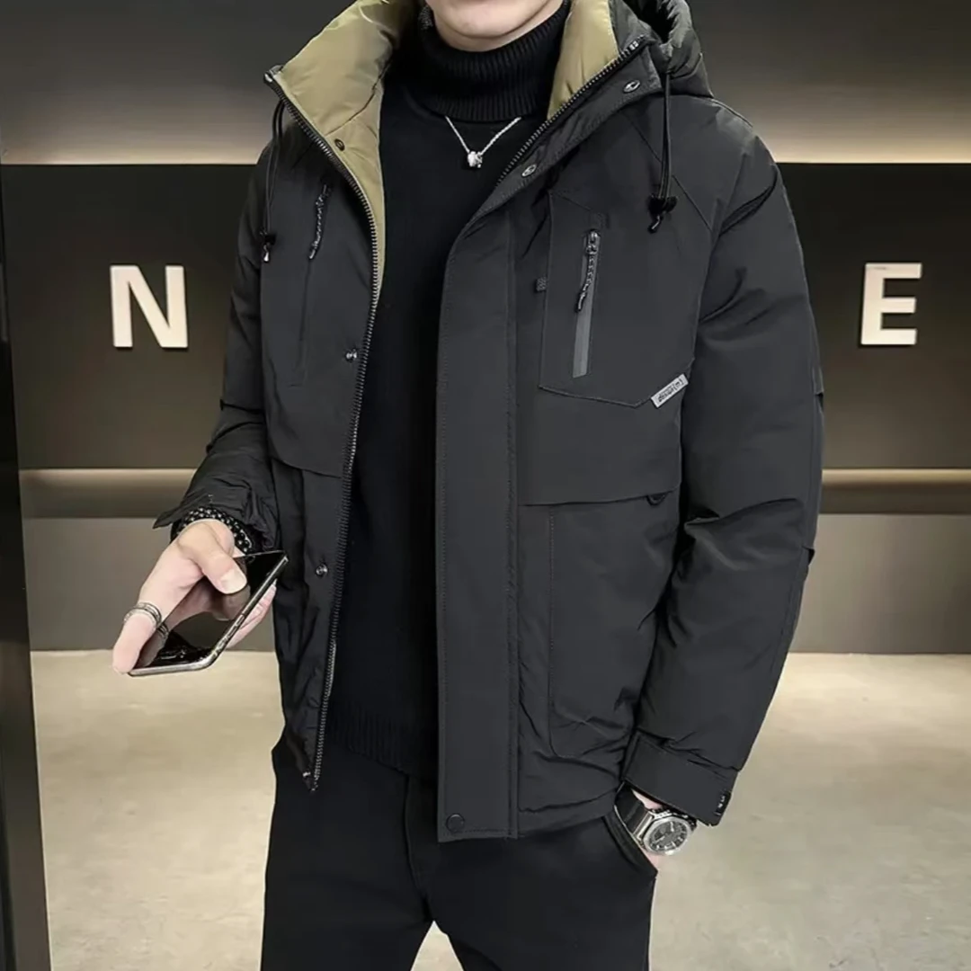 《冷冬系列》冬季连帽时尚生物绒棉服-5510