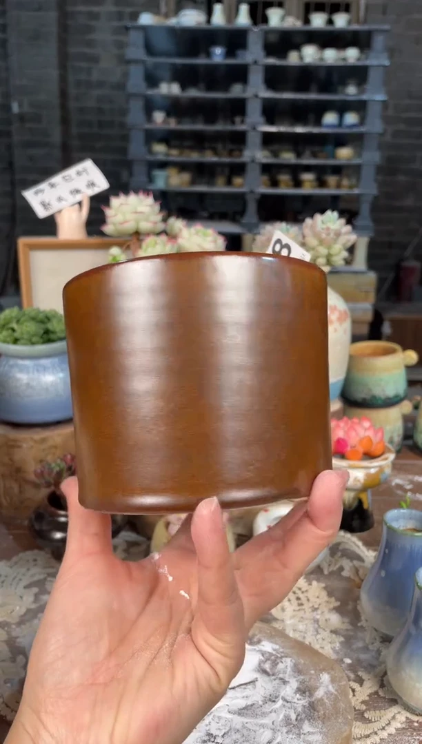 瓷片828知木小芳花盆直播编号