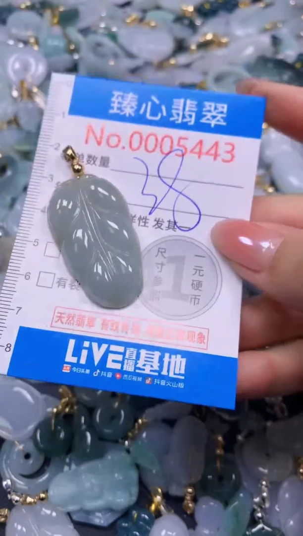 吊坠(不含链)未镶嵌翡翠5443