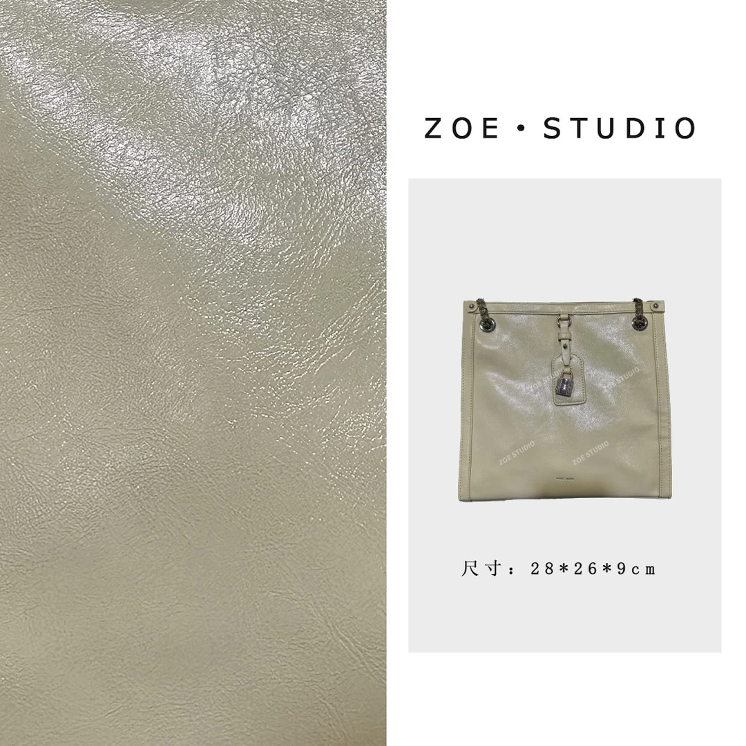 【佐伊甄选】SK-92596-燕麦米轻奢女士时尚潮流百搭单肩斜挎包真皮