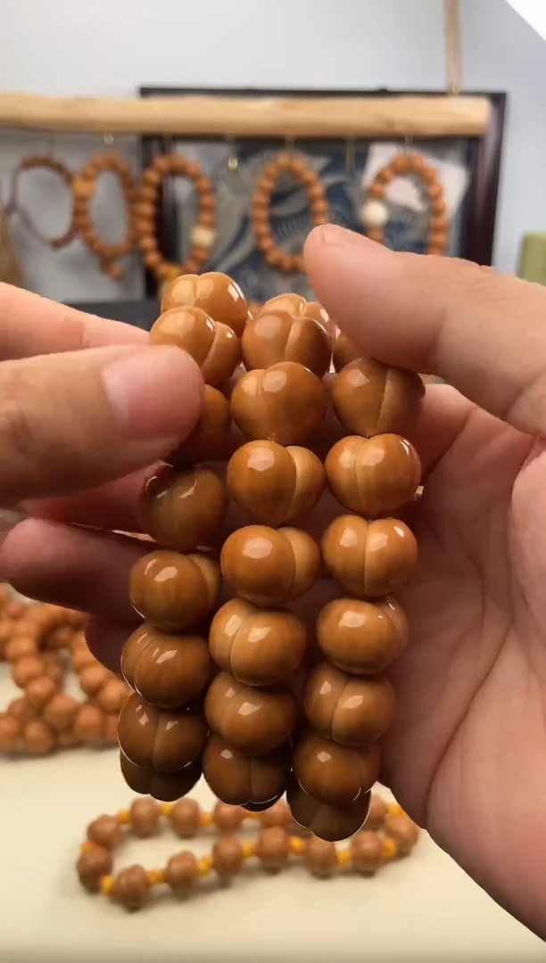 手串猴头核桃云*儿全品拉丝南瓜酥手串