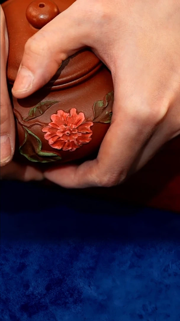 紫砂 宜兴紫砂 LNF 沉香泥  掇只