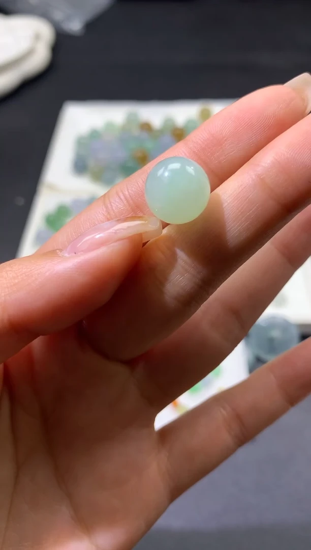 【闪购商品】定制翡翠未镶嵌珠6
