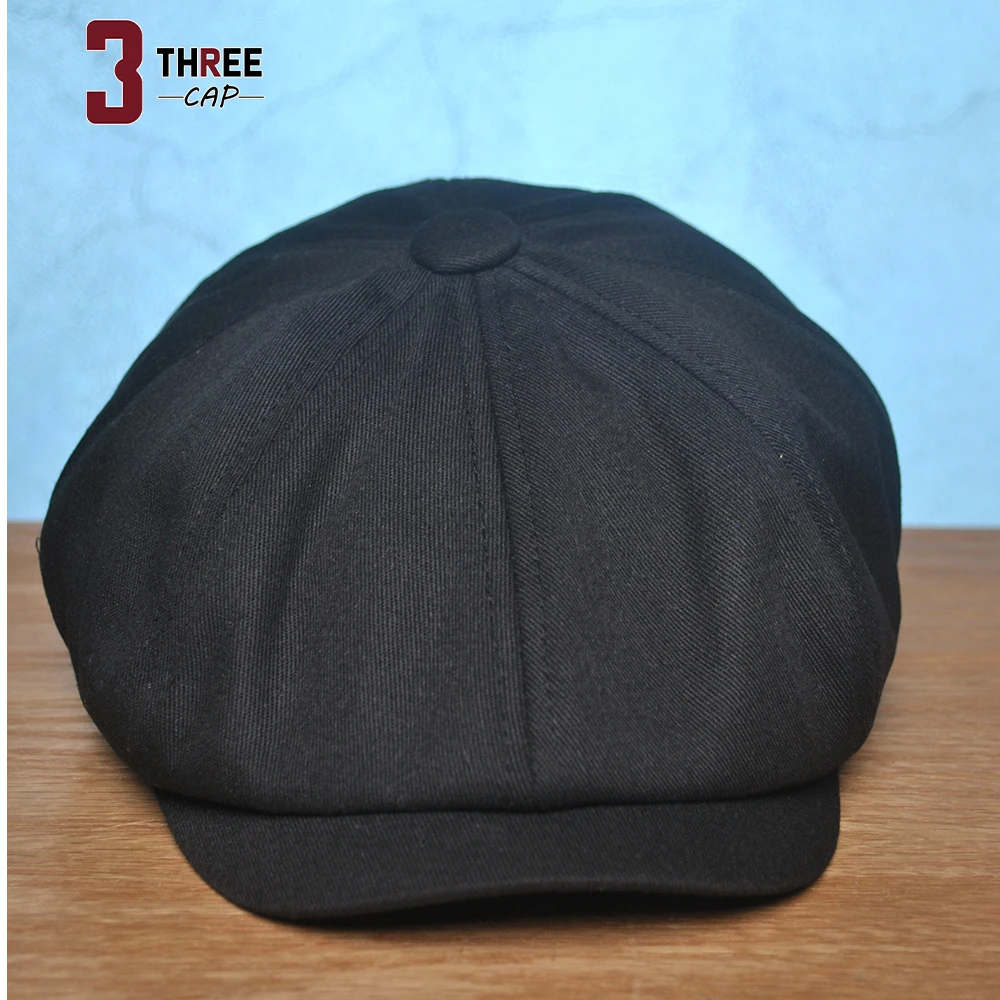 英伦风复古报童帽春夏纯色休闲百搭画家帽贝雷帽简约显脸小前进帽