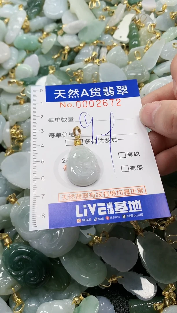 颈饰未镶嵌翡翠纯天然a货翡翠