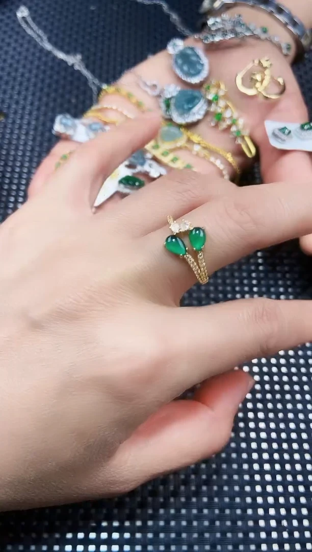 【闪购商品】翡翠戒指未镶嵌111111111