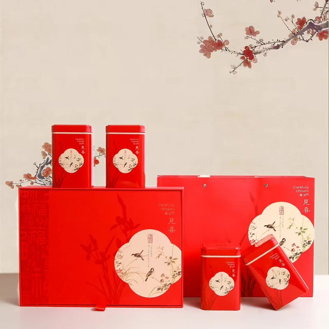 崂山红茶红豆茶特价礼盒装 每盒一斤