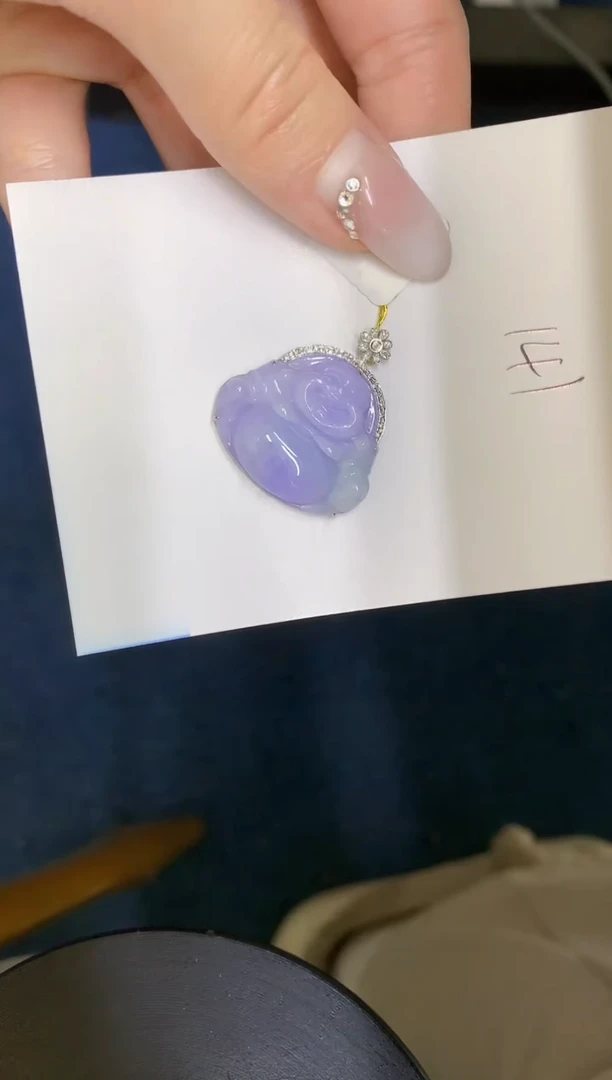 【闪购商品】翡翠颈饰18K金镶嵌0000000000