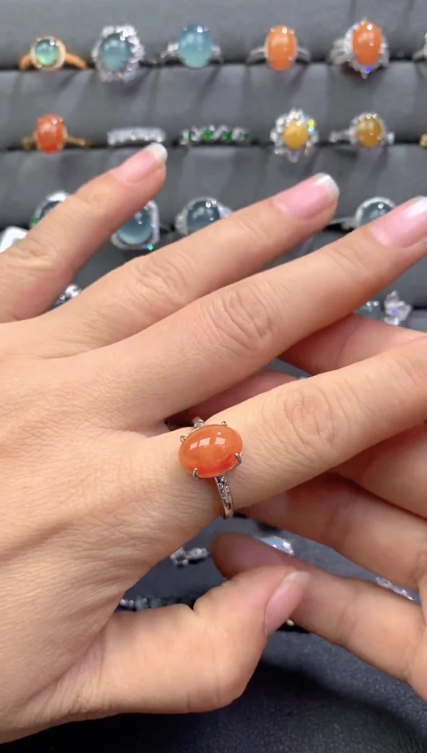 未镶嵌戒指翡翠天然A货翡翠