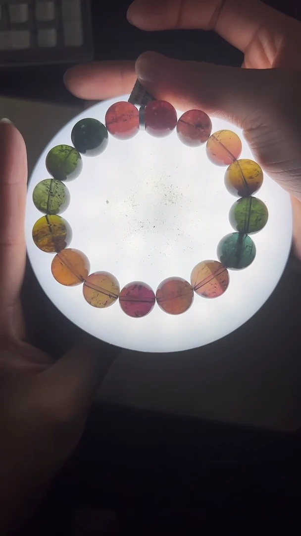 【闪购商品】碧玺手链未镶嵌B25 GXL606约12mm