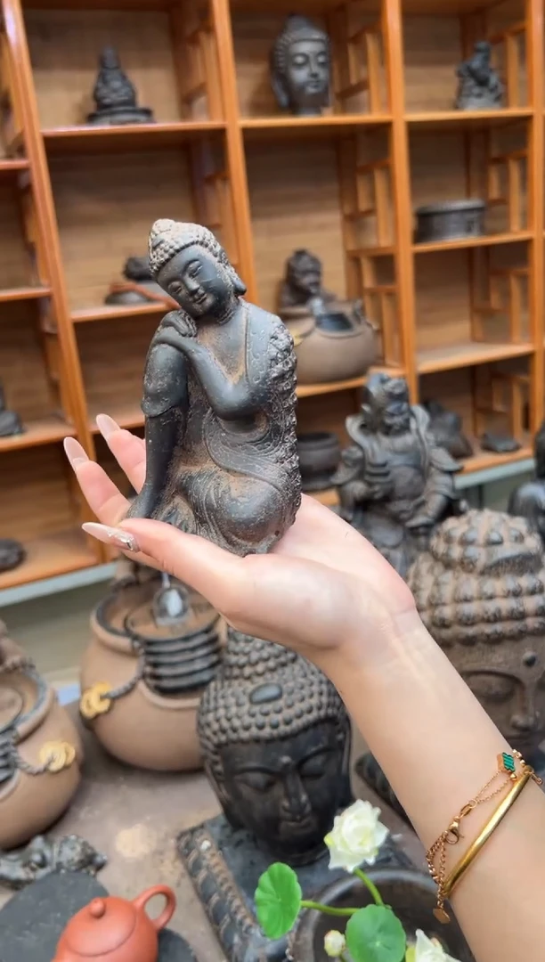 陶土【火山泥】睡佛